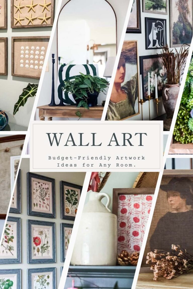 Wall Art on a Dime: Budget-Friendly Artwork Ideas for Any Room.