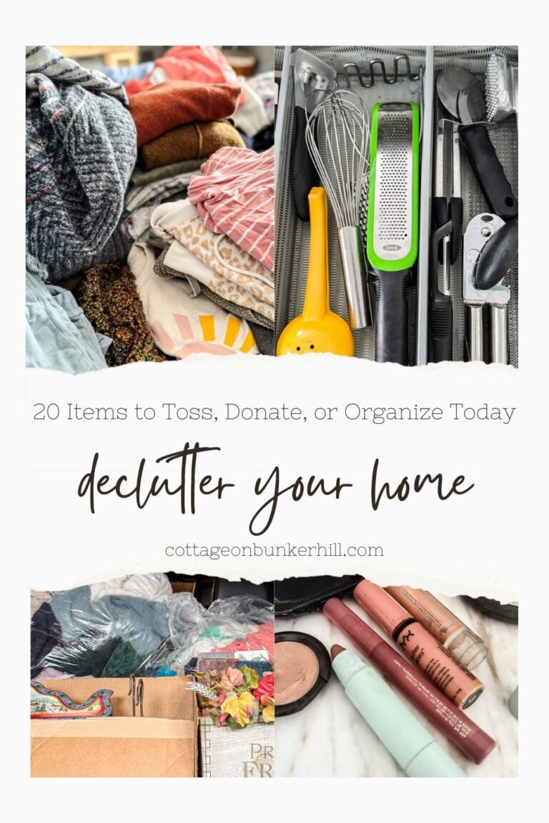 20 Things to Declutter Now for a Calmer, Cozier Home