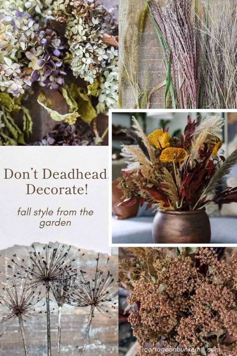 Don’t Deadhead, Decorate! Fall Style from the Garden