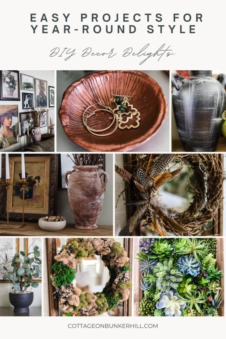 DIY Decor Delights: Easy Projects for Year-Round Style