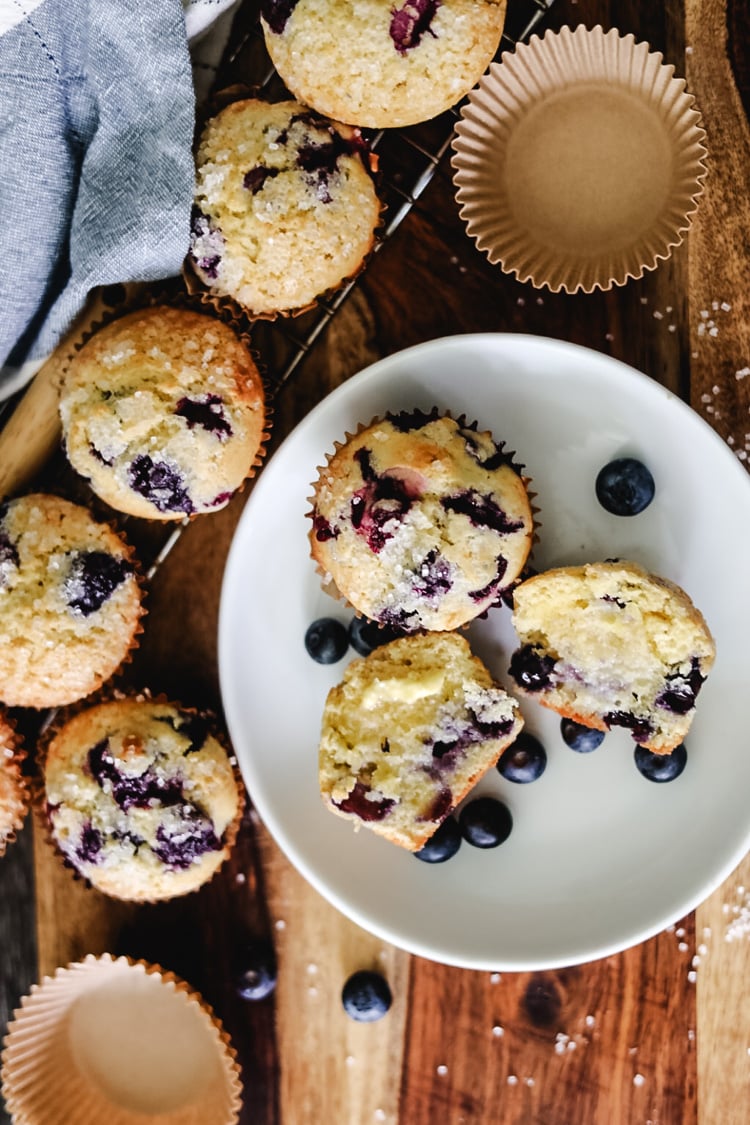 blueberry muffins