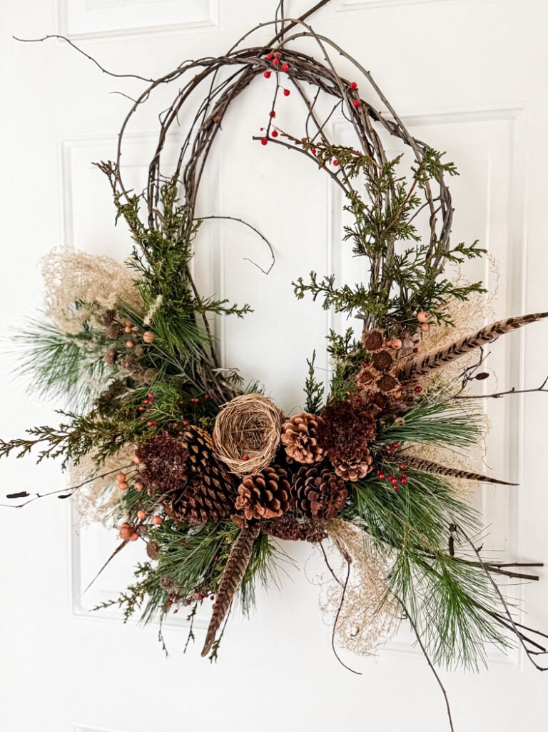 A Walk in the Woods: Crafting a Rustic Winter Wreath