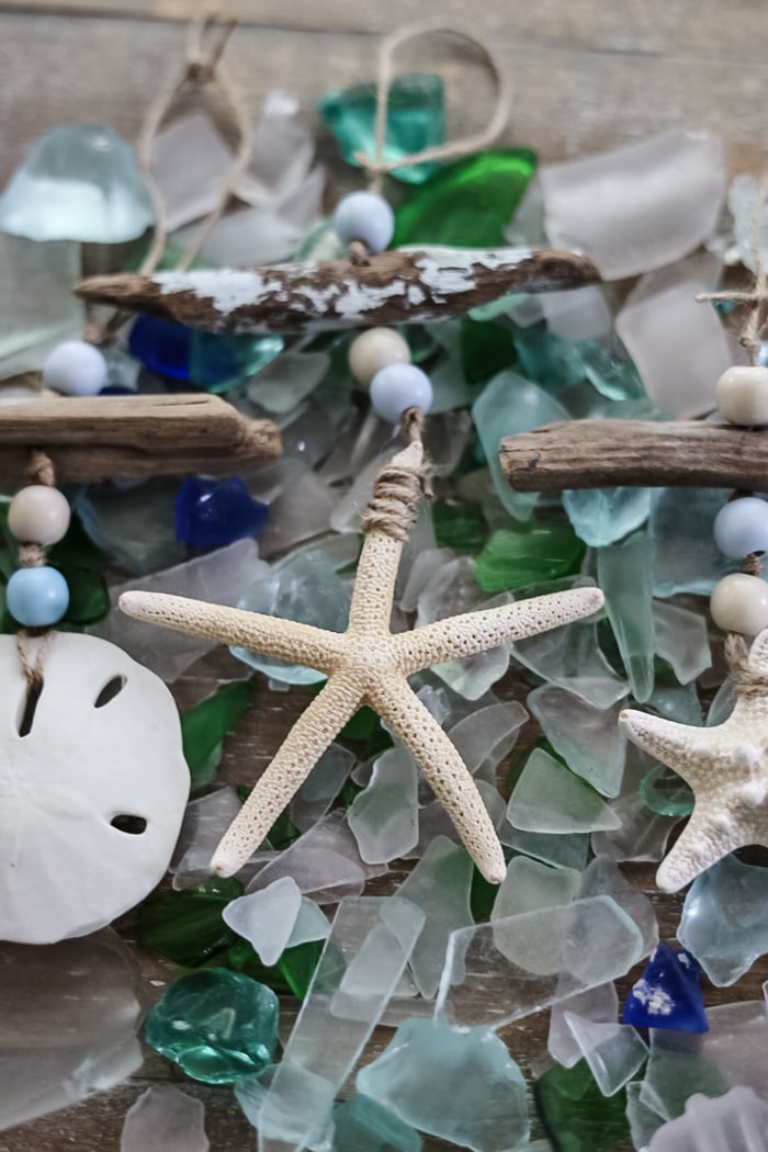 Coastal Charm: DIY Starfish and Driftwood Ornaments